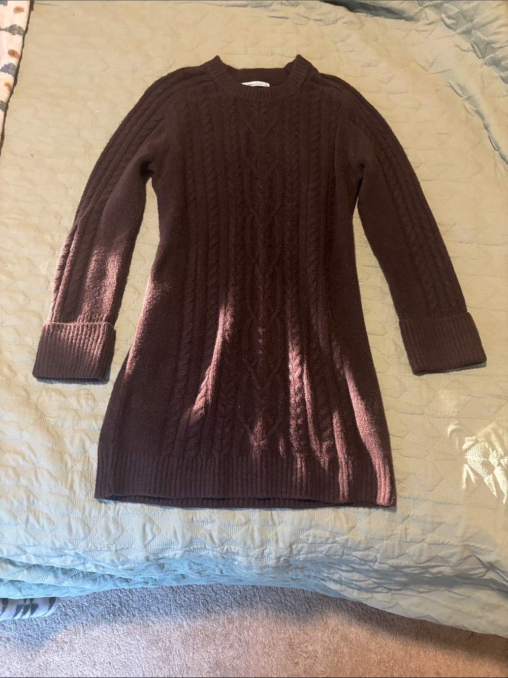 Abercrombie - Women’s Chocolate Brown Sweater Dress